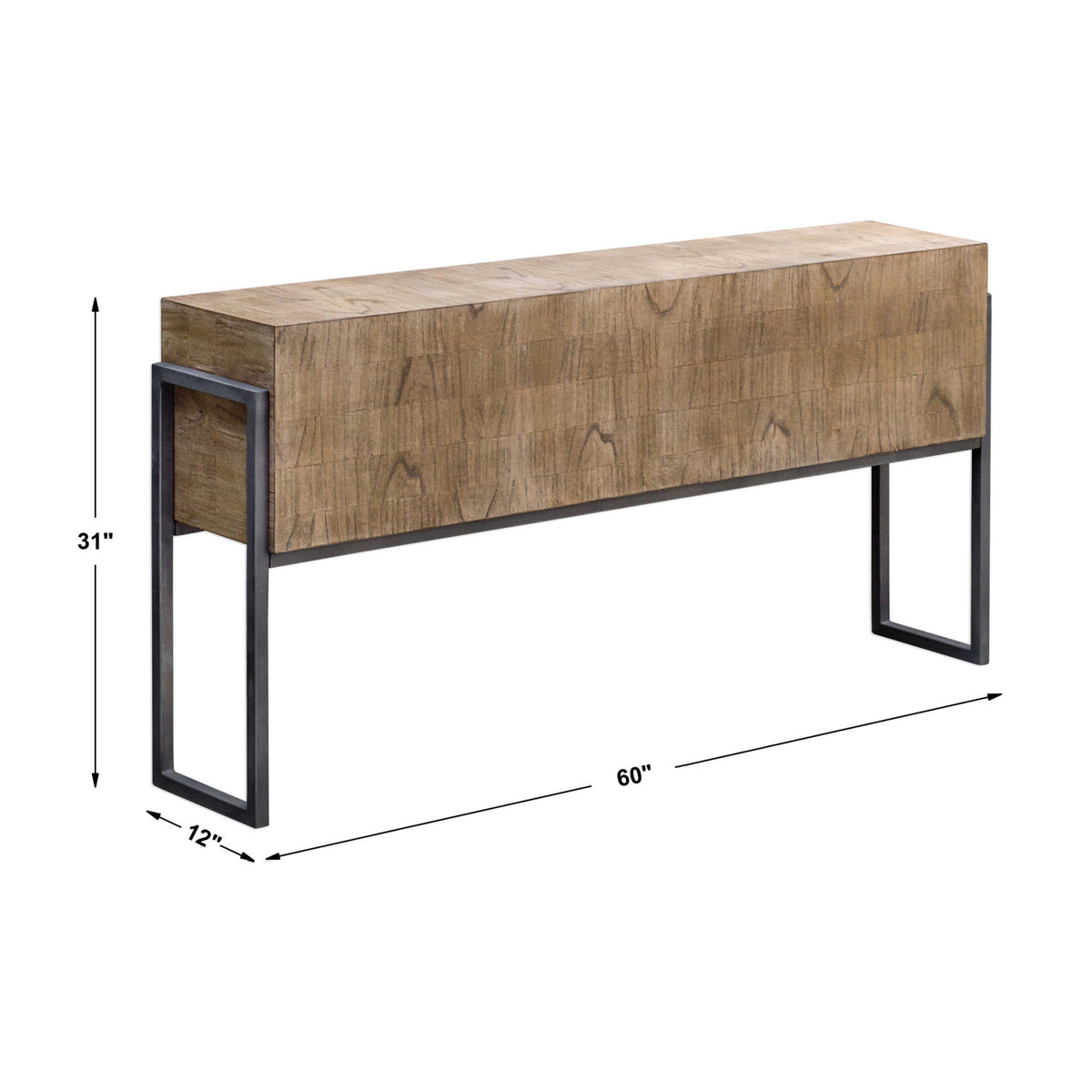 Modern European furniture - Solid Mahogany Console Table - www.oroa.com