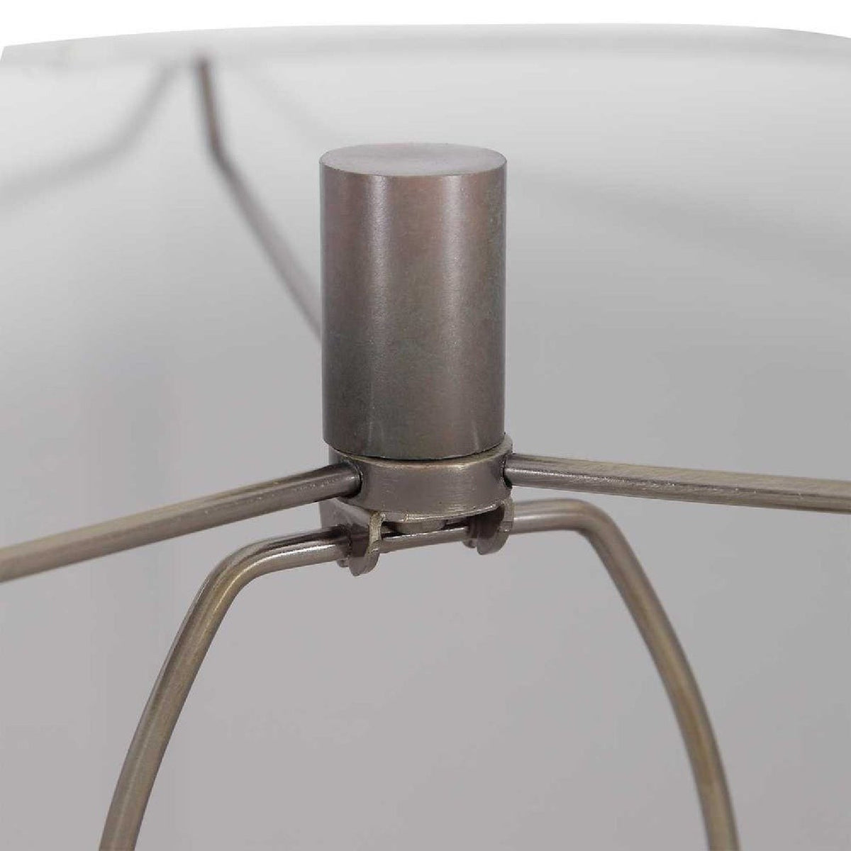 Modern European furniture - Fluted Steel Table Lamp by Uttermost Khalio - www.oroa.com