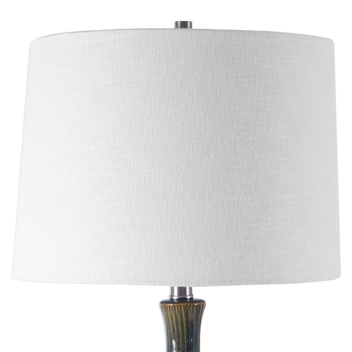 Modern European furniture - Fluted Gradient Ceramic Table Lamp by Uttermost Eichler - www.oroa.com