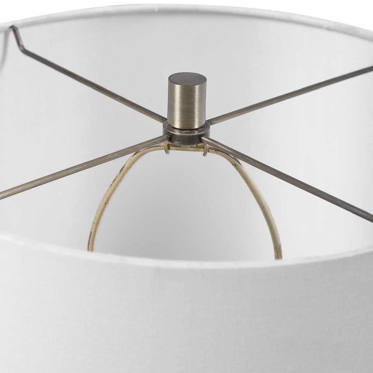 Modern European furniture - Earth-Toned Ceramic Accent Lamp - www.oroa.com