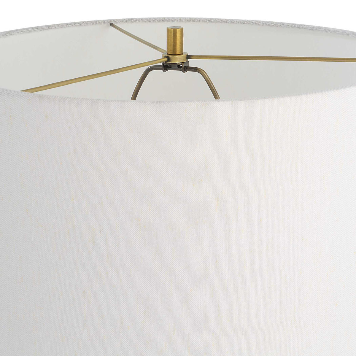 Modern European furniture - Antique Brass Adjustable Floor Lamp - www.oroa.com