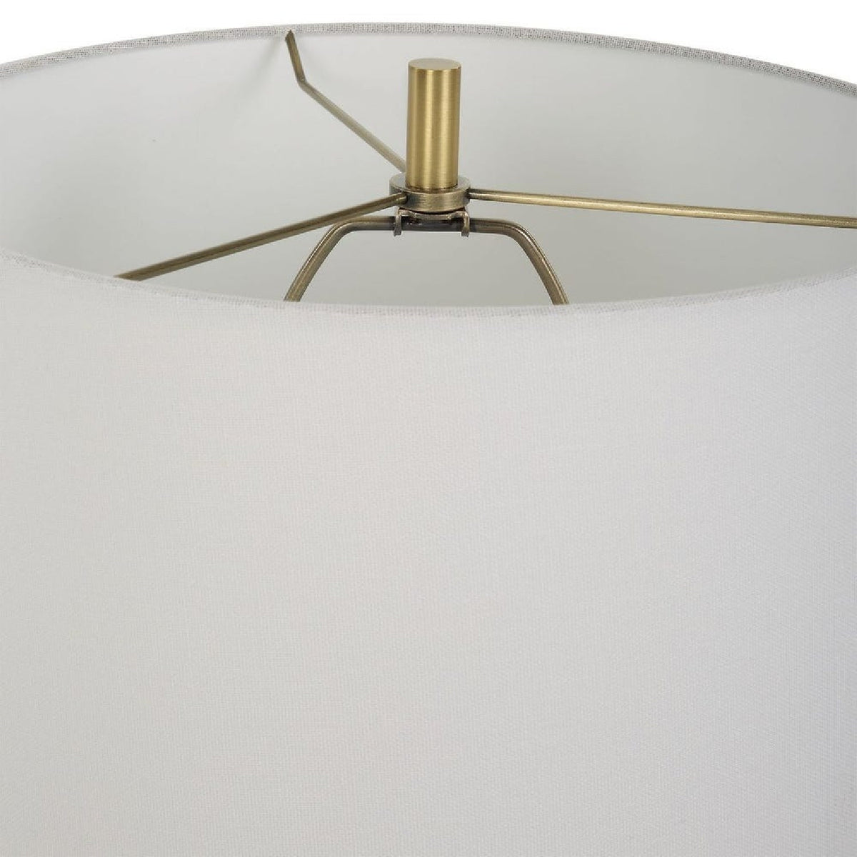 Modern European furniture - Textured White Ceramic Table Lamp by Uttermost Helena - www.oroa.com
