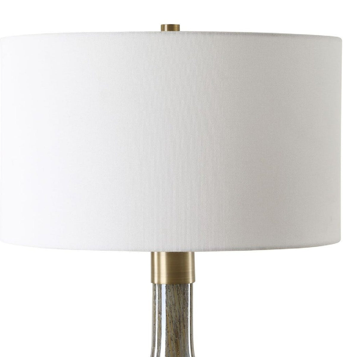 Seeded Glass Table Lamp by Uttermost Rhine, alternate view 6