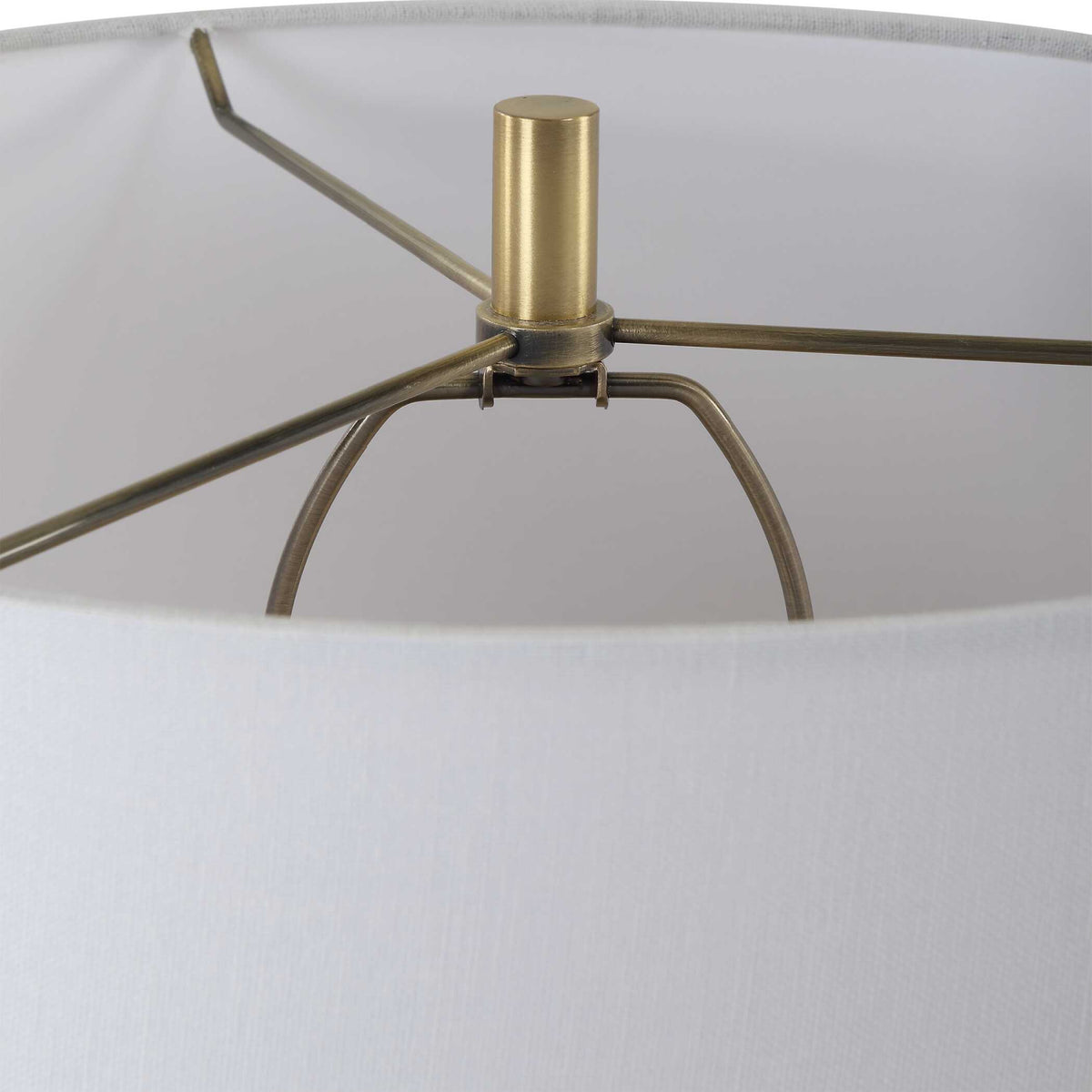 Crackled Ceramic Table Lamp by Uttermost Meltdown, alternate view 5