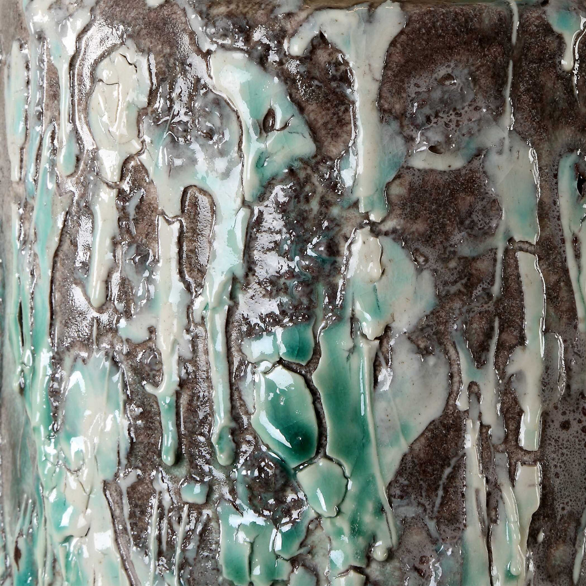 Crackled Ceramic Table Lamp by Uttermost Meltdown, alternate view 6