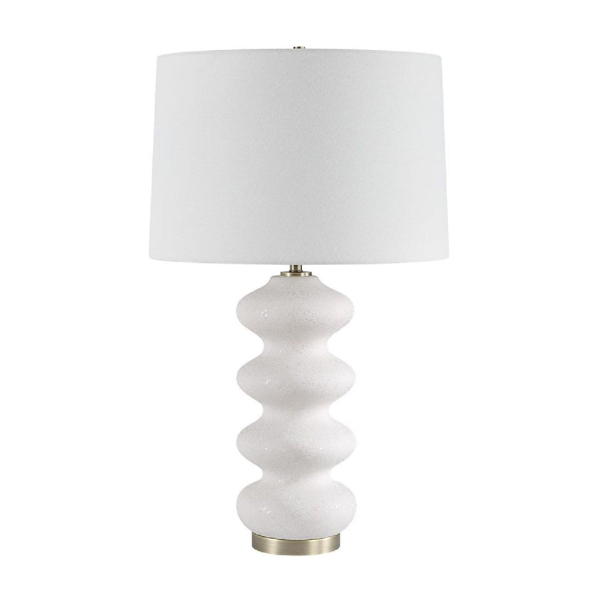 White Porcelain Table Lamp by Uttermost Liora