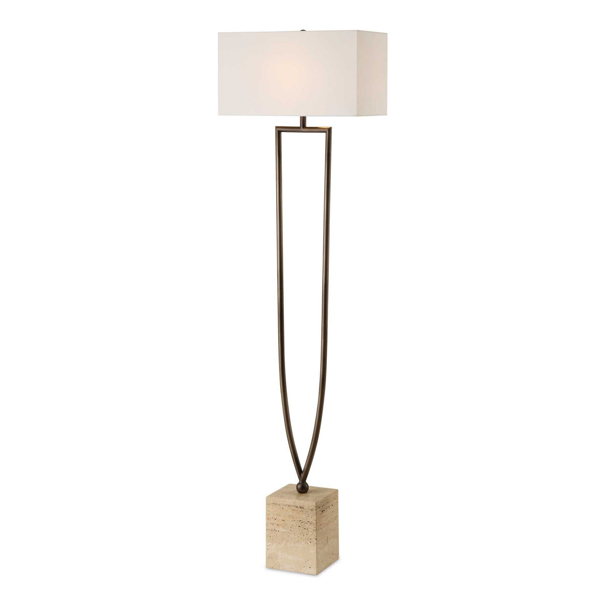 Modern European furniture - Split Dark Bronze Floor Lamp - www.oroa.com