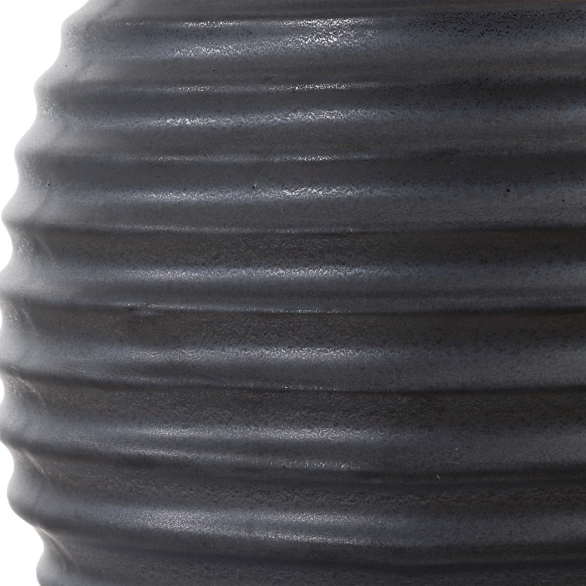 Bronze Ribbed Ceramic Table Lamp by Uttermost Chelsom, alternate view 5