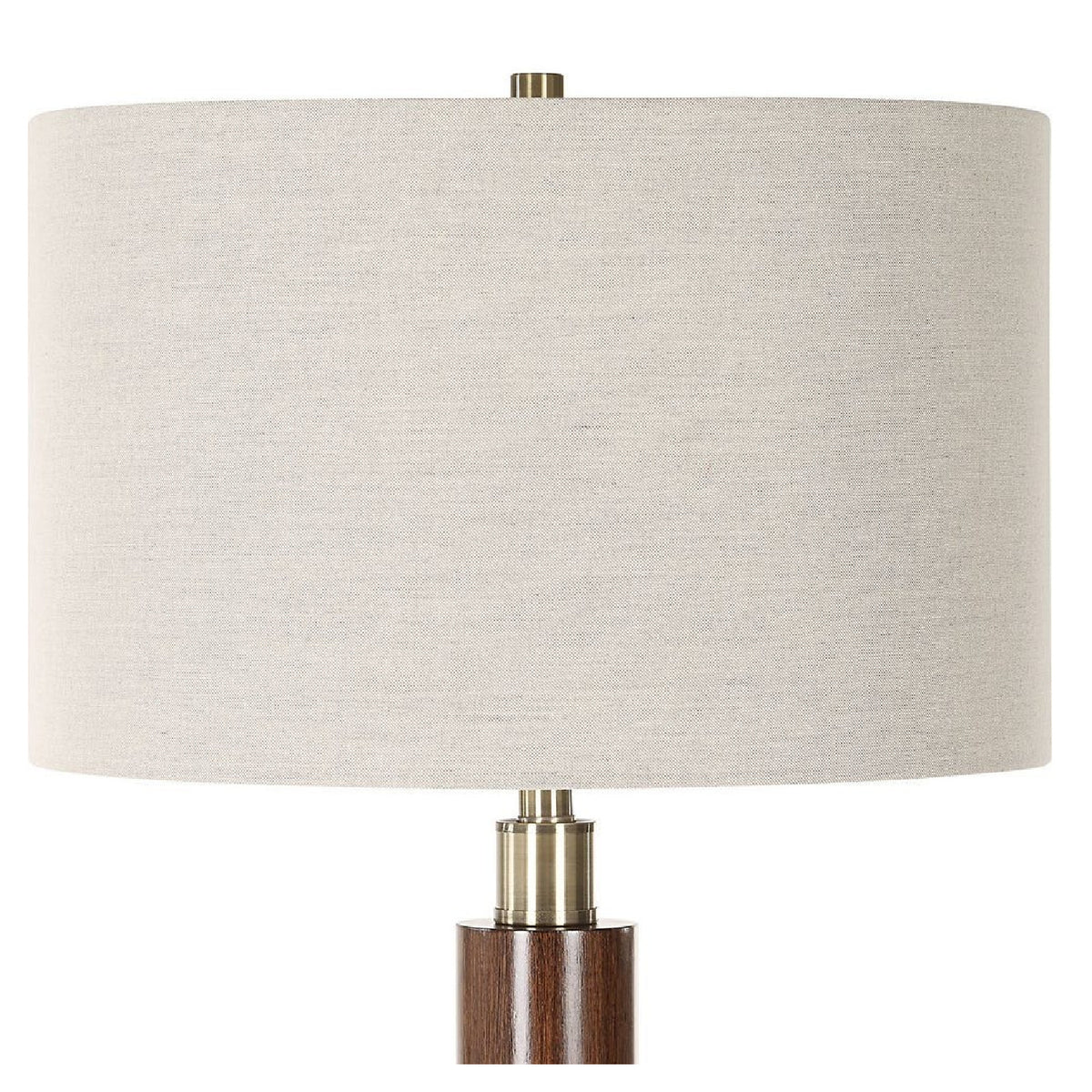 Wooden Cylinders Floor Lamp | Uttermost Stacked - www.oroa.com