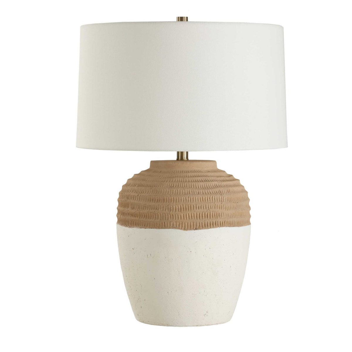 Modern European furniture - Ceramic Two-Toned Table Lamp - www.oroa.com
