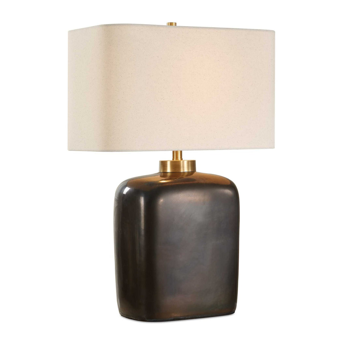 Bronze Ceramic Table Lamp by Uttermost Quentin, alternate view 4