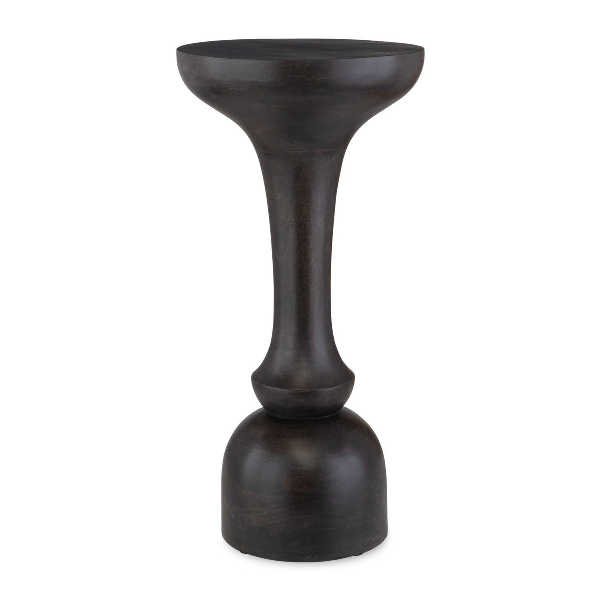 Modern European furniture - Black Mango Wood Accent Table - www.oroa.com