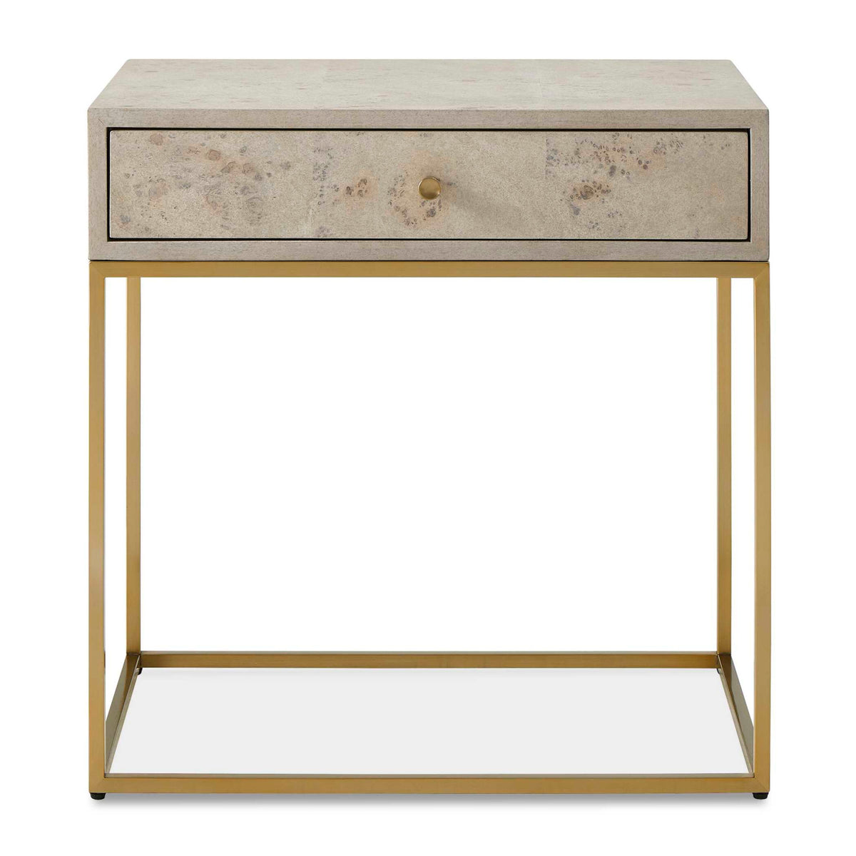 Maple Burl 1-Drawer Side Table by Uttermost Pembrook