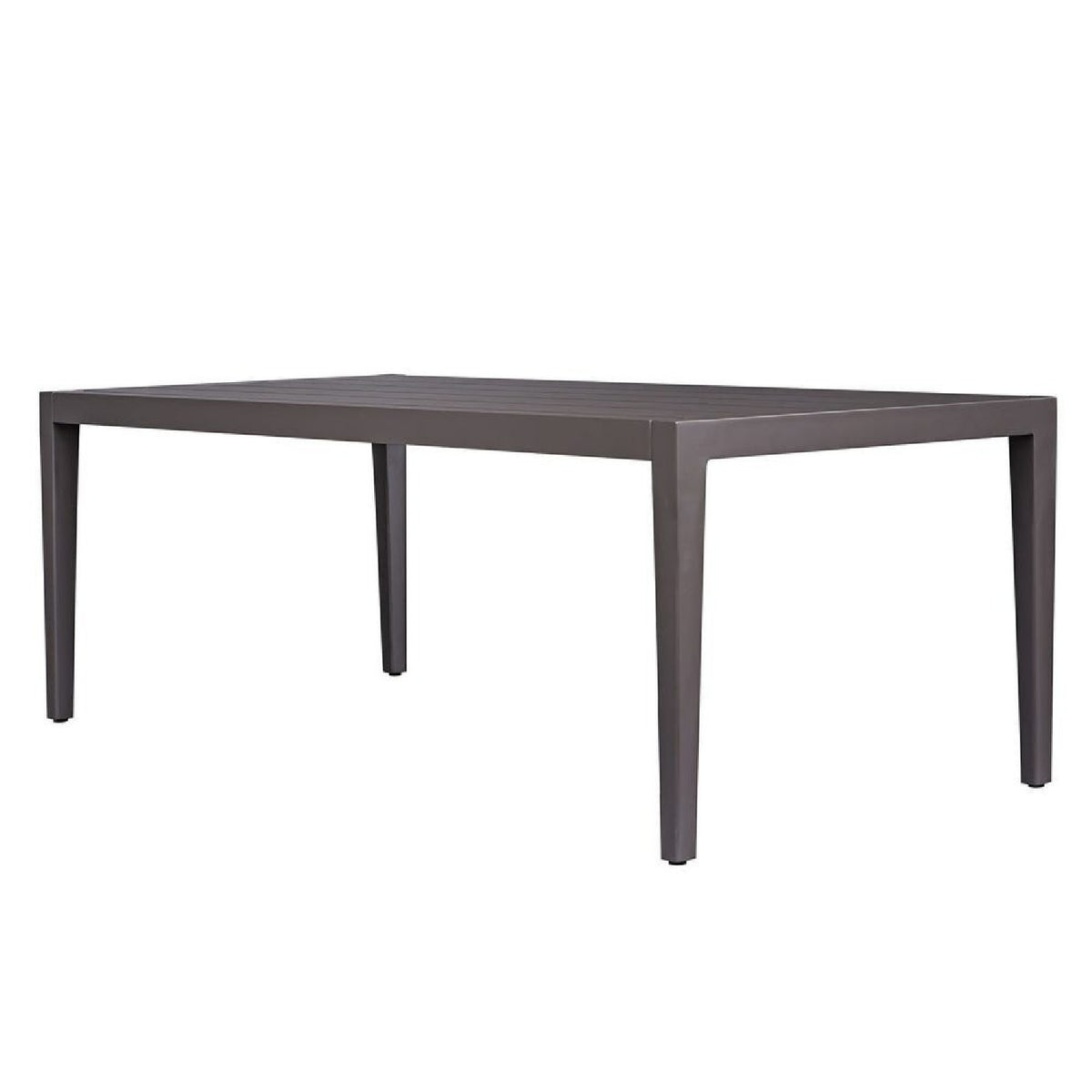 Black Aluminum Indoor/Outdoor Dining Table by Uttermost Polanco