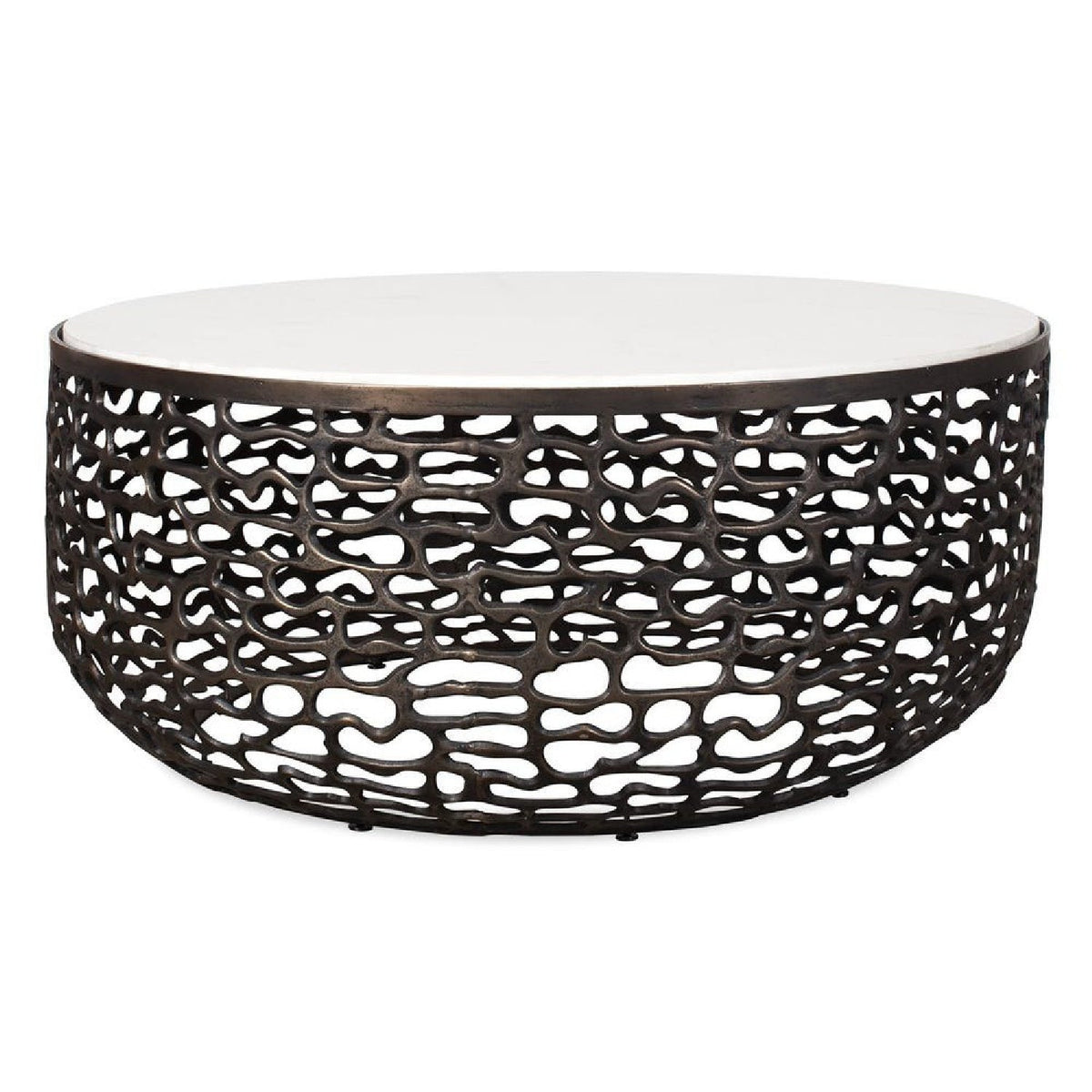 Bronze Base Indoor/Outdoor Coffee Table by Uttermost Sabena