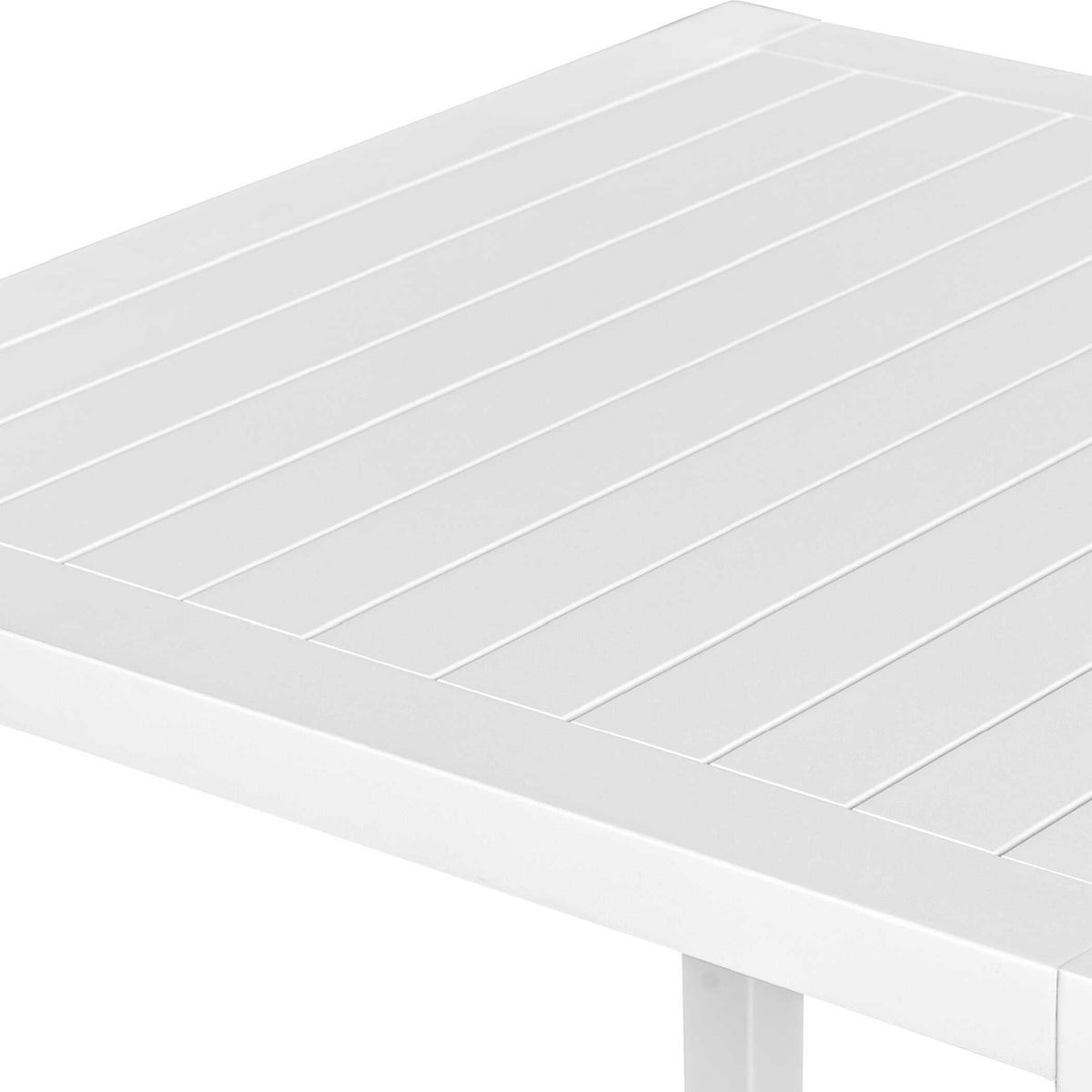 Modern European furniture - White Aluminum Indoor/Outdoor Bar Table - www.oroa.com