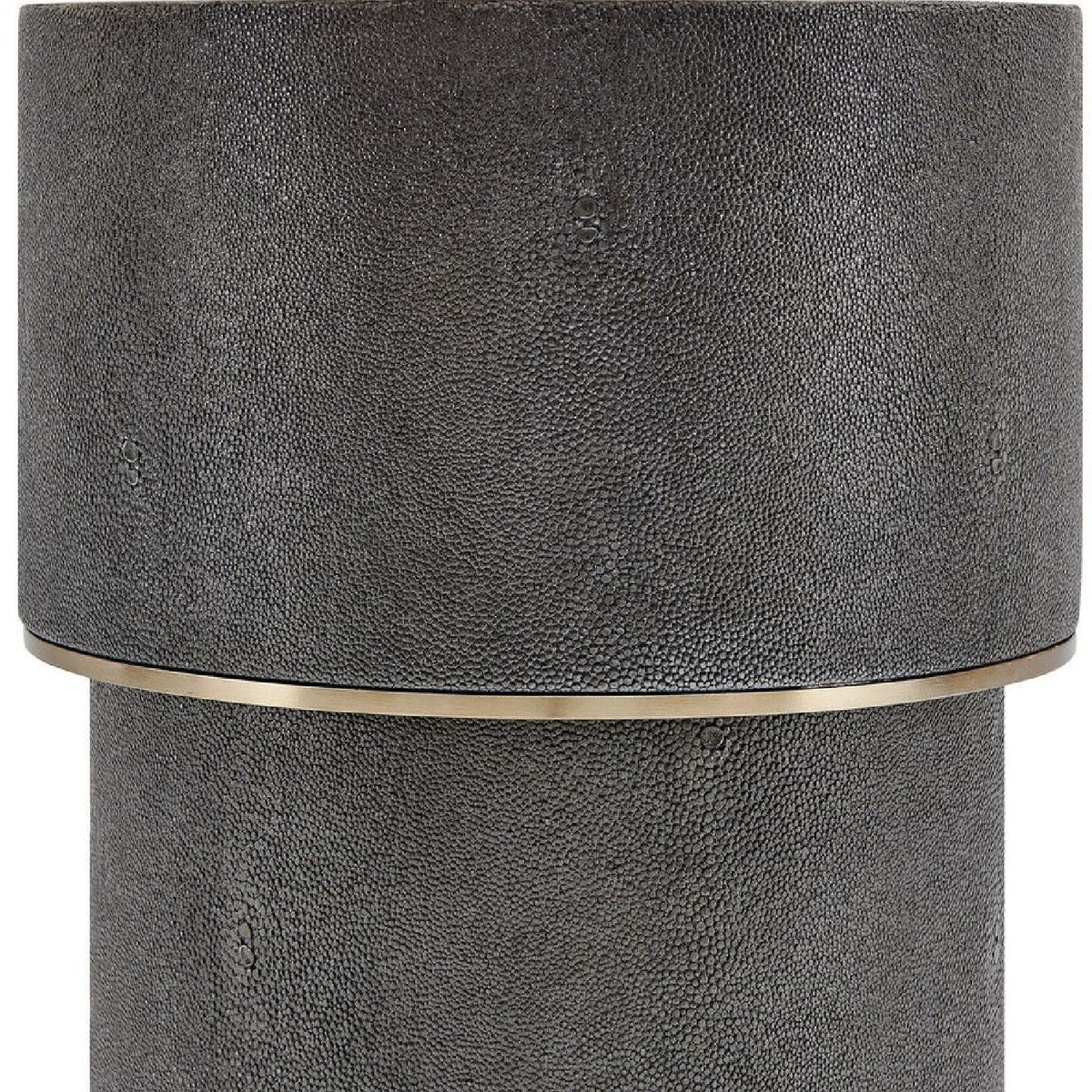 Modern European furniture - Shagreen Look Drink Table - www.oroa.com