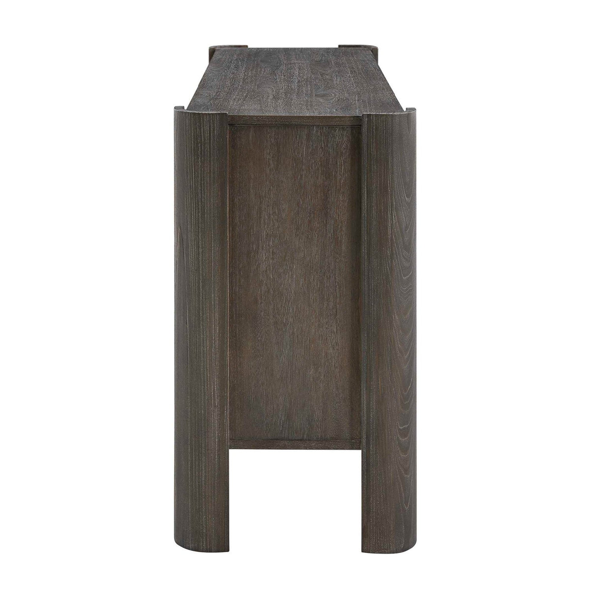Gray Wooden Sliding Door Cabinet by Uttermost Drury, alternate view 5