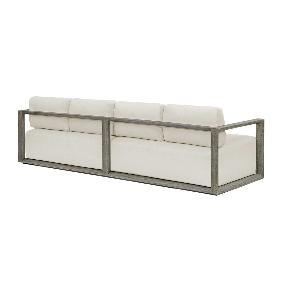 Gray Mahogany Outdoor 4-Seater Sofa by Uttermost Remsen, alternate view 5