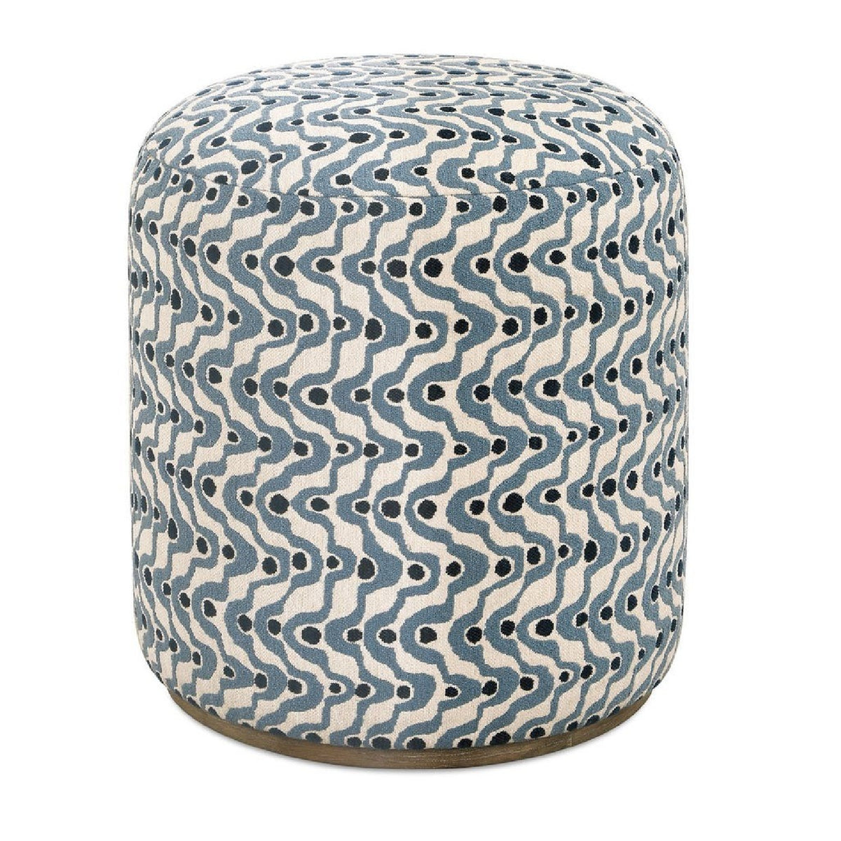 Swirl Patterned Ottoman | Uttermost Cas - www.oroa.com