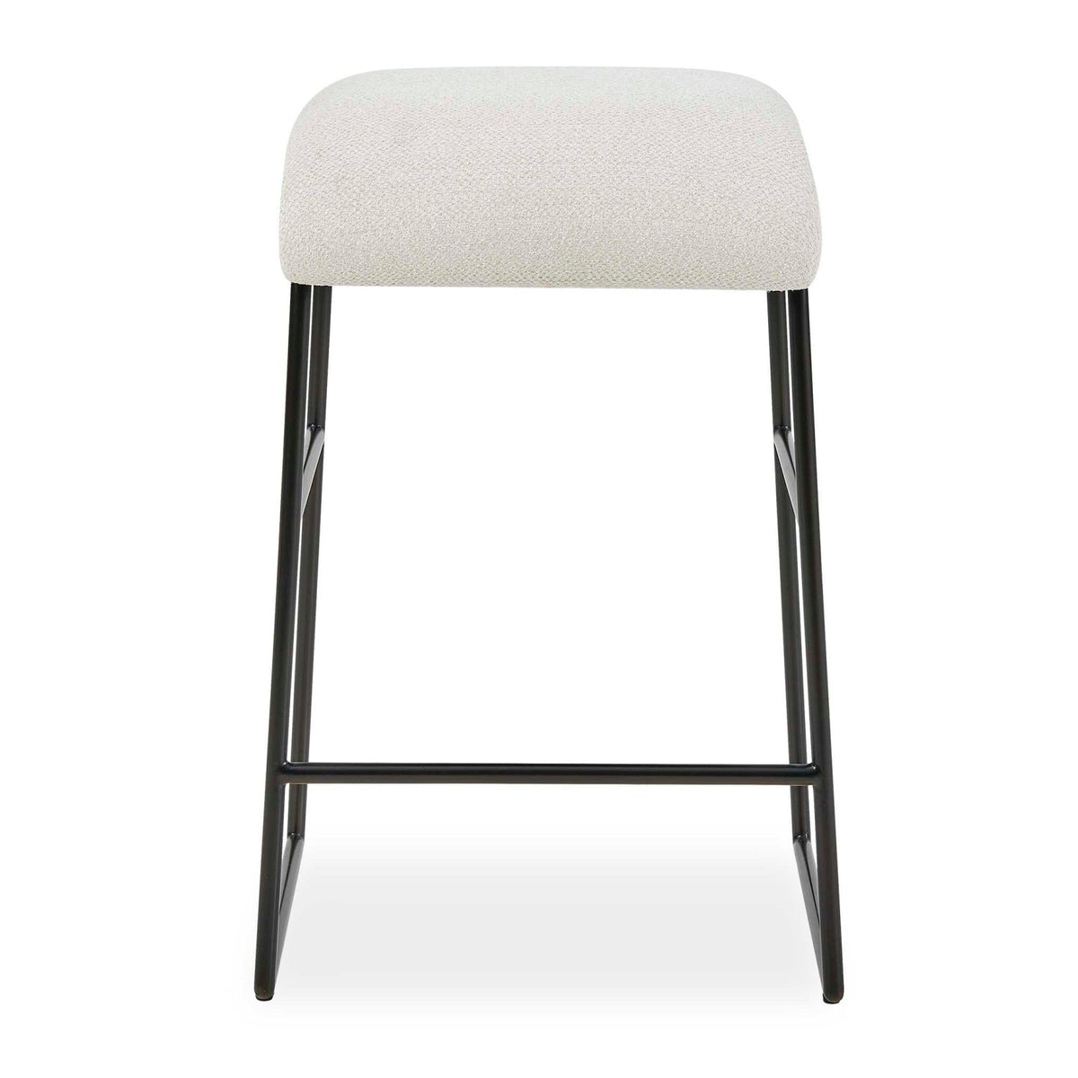 Cream Fabric Seat Counter Stool by Uttermost Arcane, alternate view 3