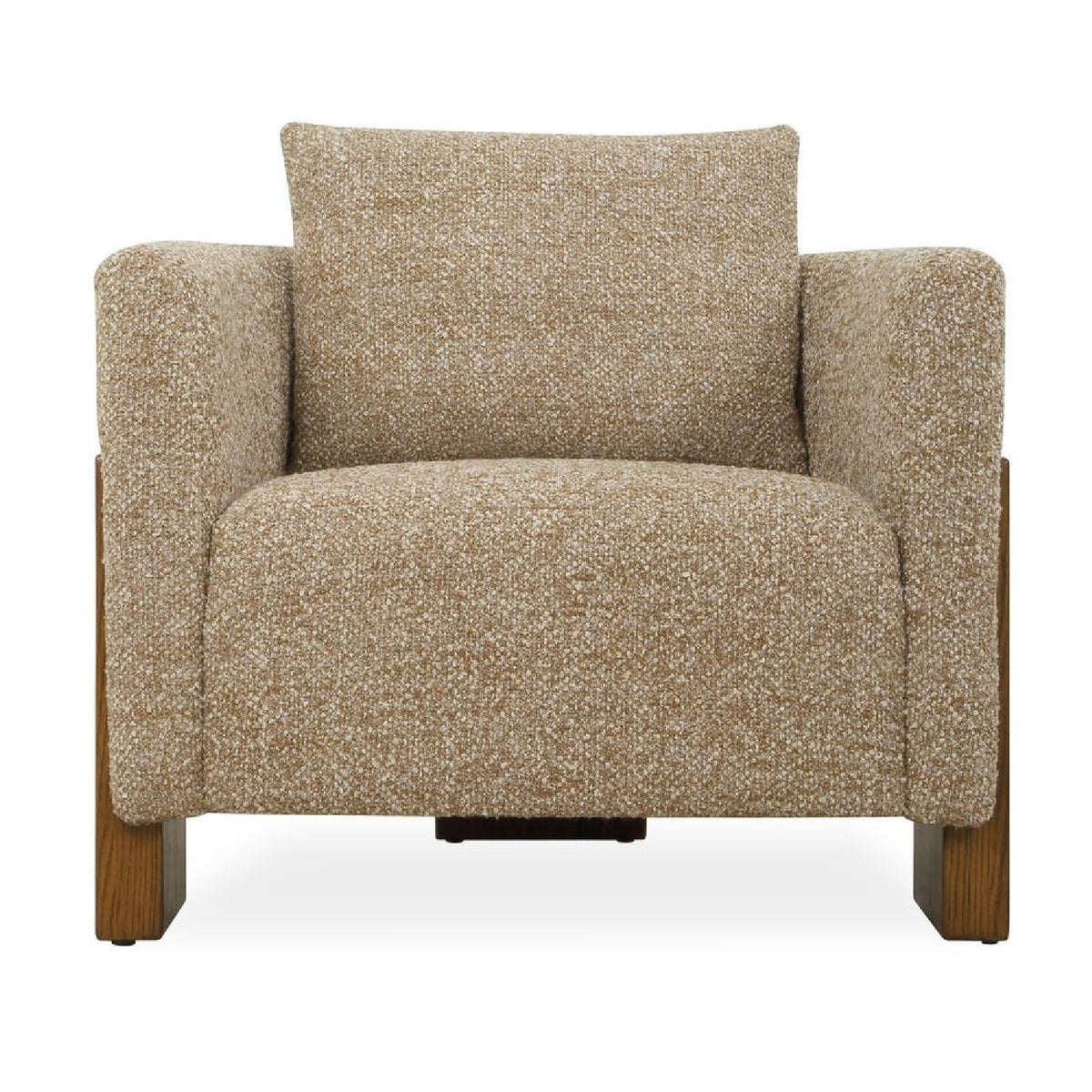 Cream Boucle 3-Legged Accent Chair by Uttermost Halligan