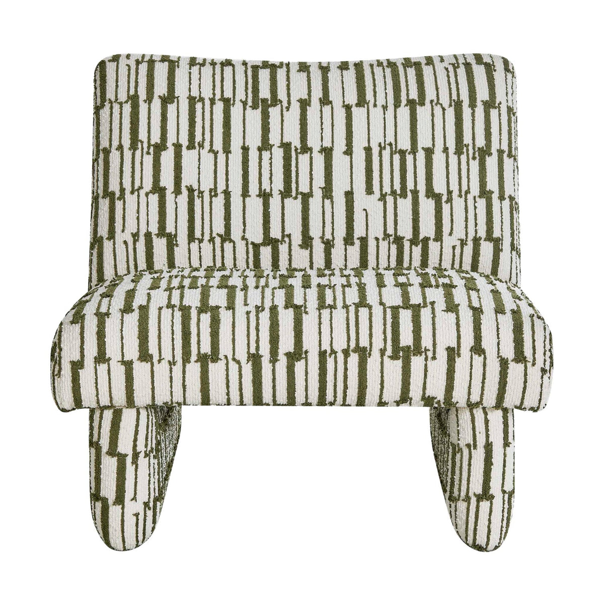 Green Patterned Accent Chair by Uttermost Willa