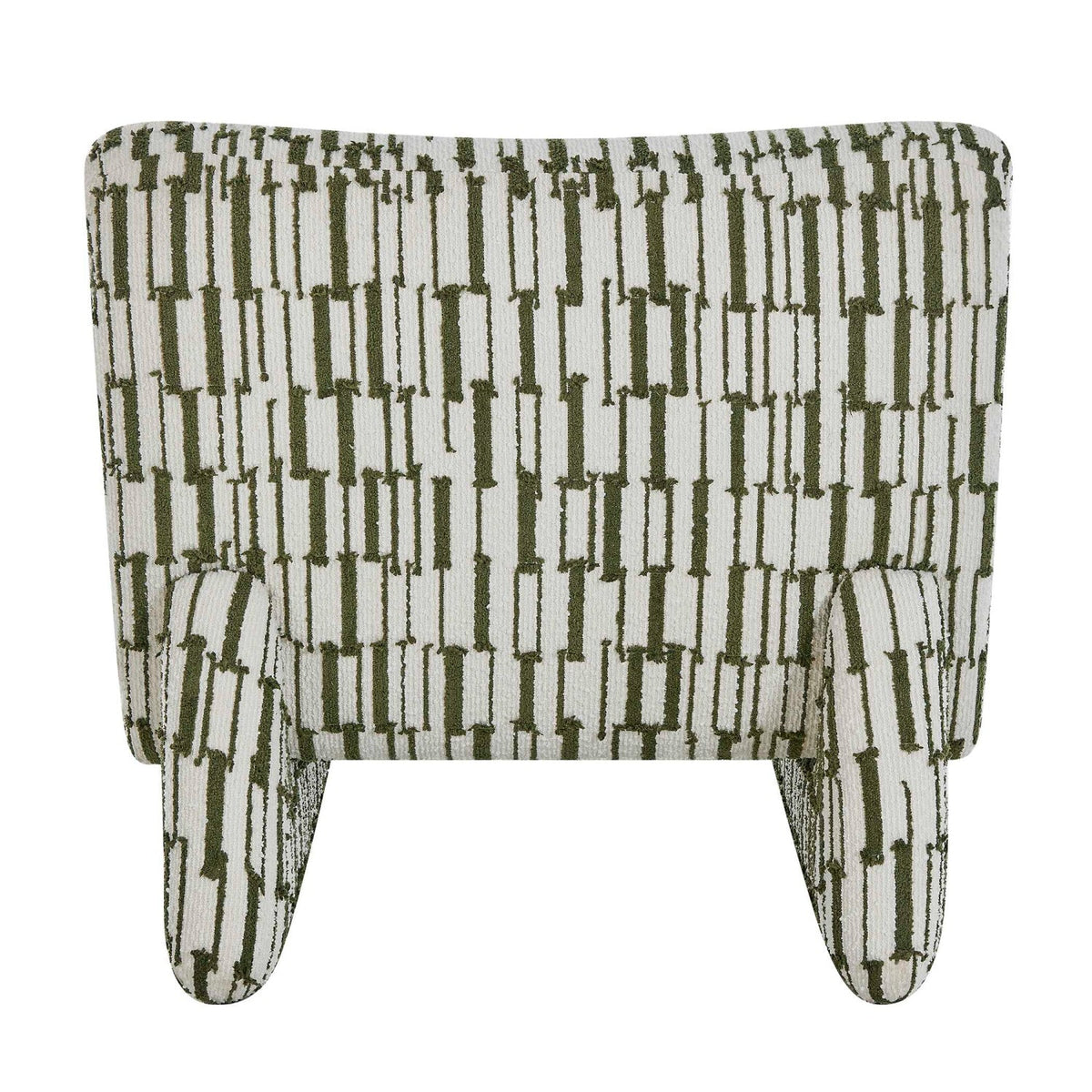 Green Patterned Accent Chair by Uttermost Willa, alternate view 5