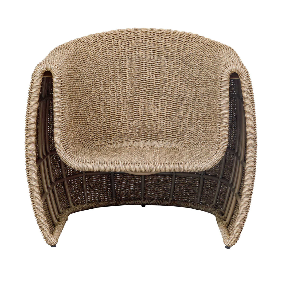 Woven Wicker Outdoor Lounge Chair | Uttermost Tropic