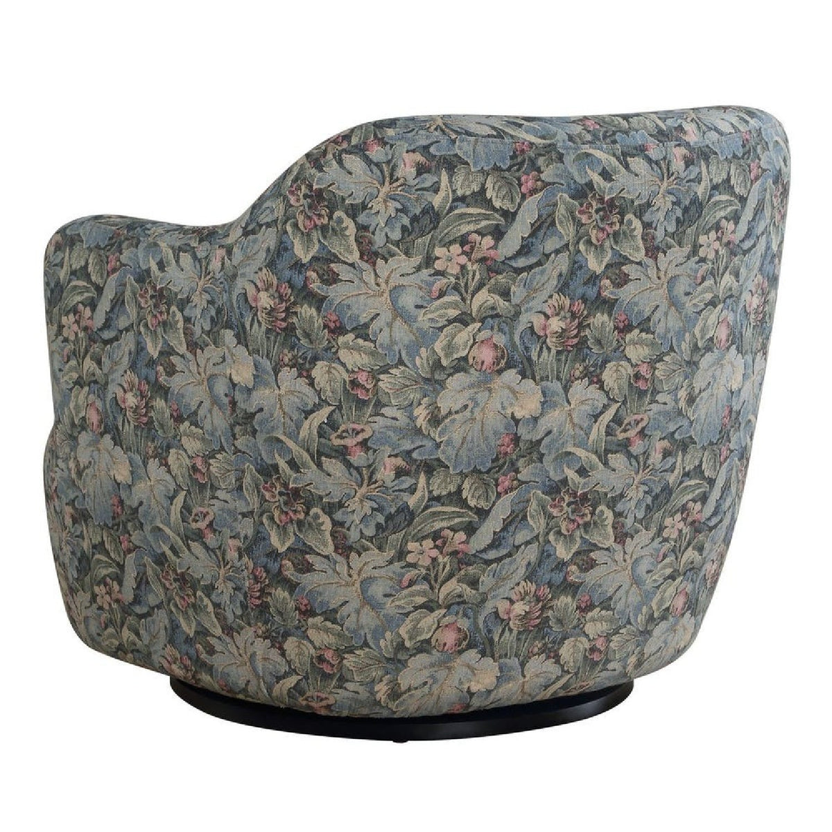 Floral Print Swivel Chair by Uttermost Ansel, alternate view 5