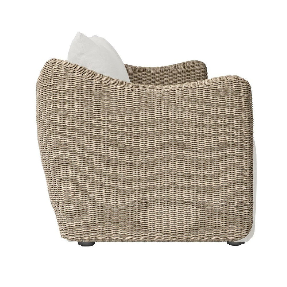Beige Outdoor Sofa by Uttermost Sunset, alternate view 4