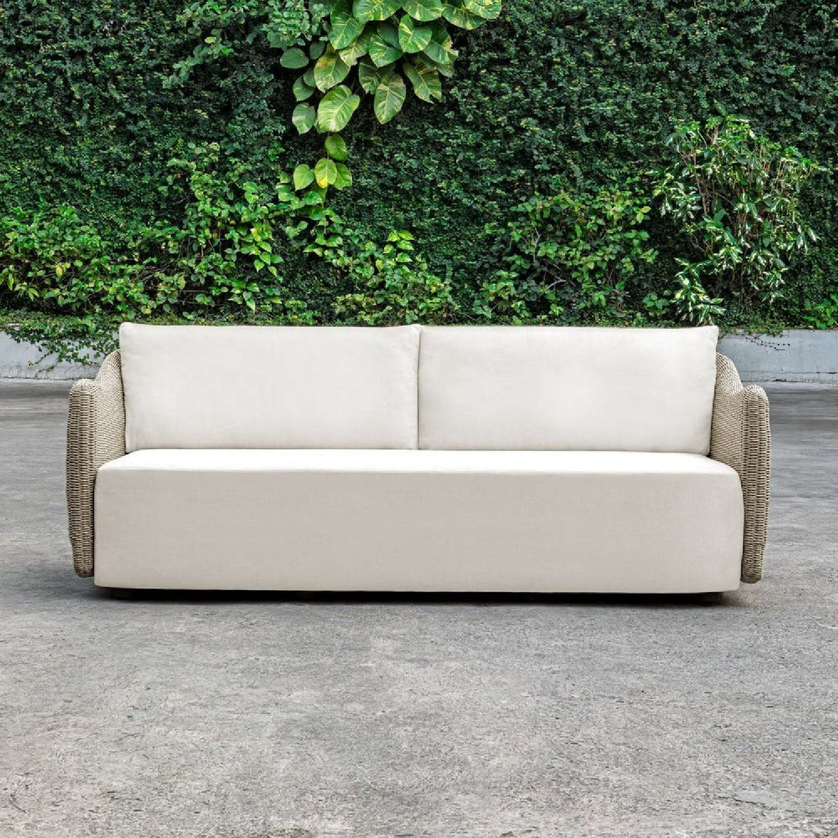Beige Outdoor Sofa by Uttermost Sunset, alternate view 9