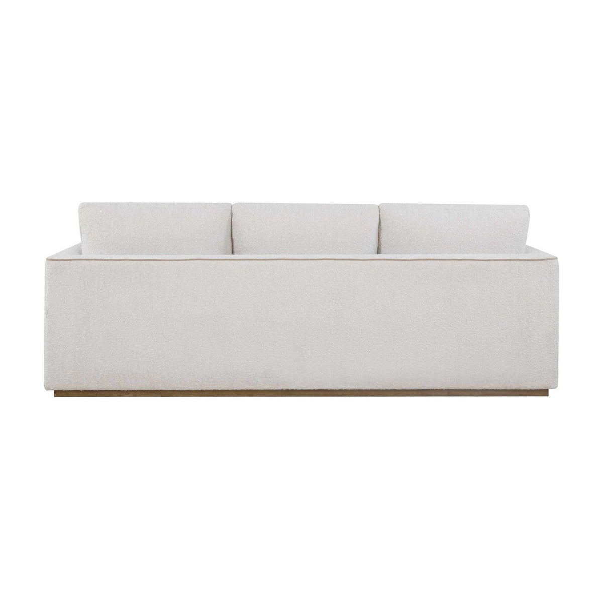 Cream Boucle Piped Sofa by Uttermost Lorien, alternate view 6