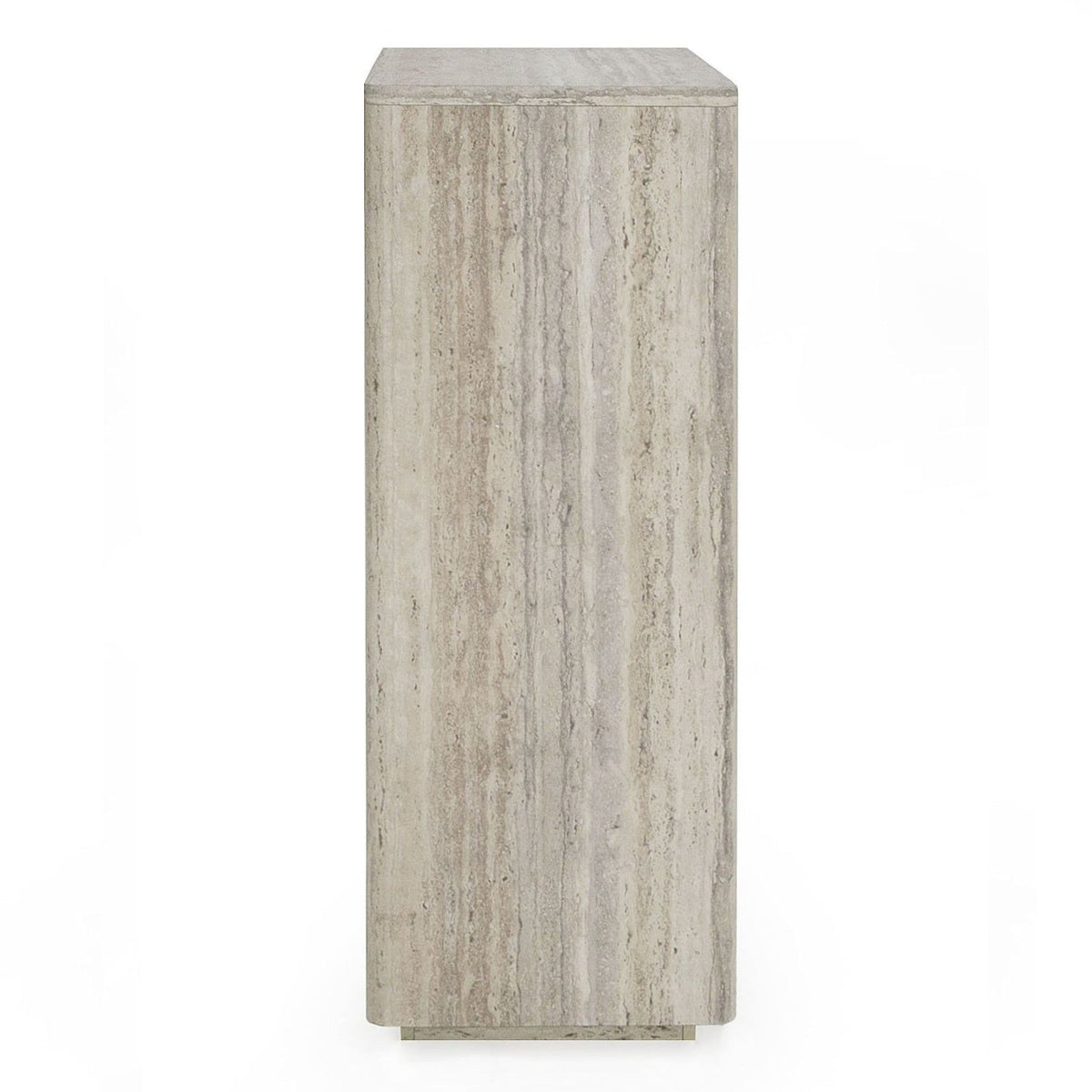 Travertine 4-Drawer Desk | OROA Modern Roma | Oroa.com