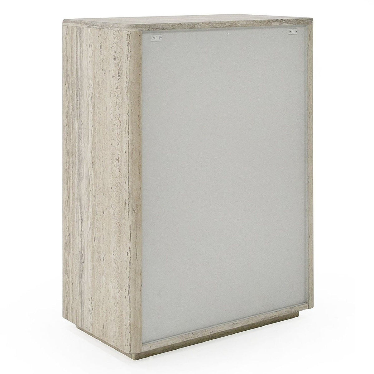Travertine 4-Drawer Desk | OROA Modern Roma | Oroa.com