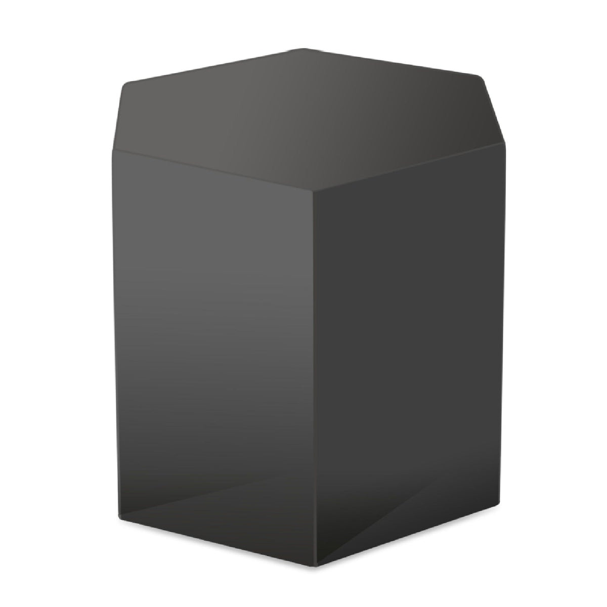 Hexagonal Gray End Table M | OROA Modern Newmont