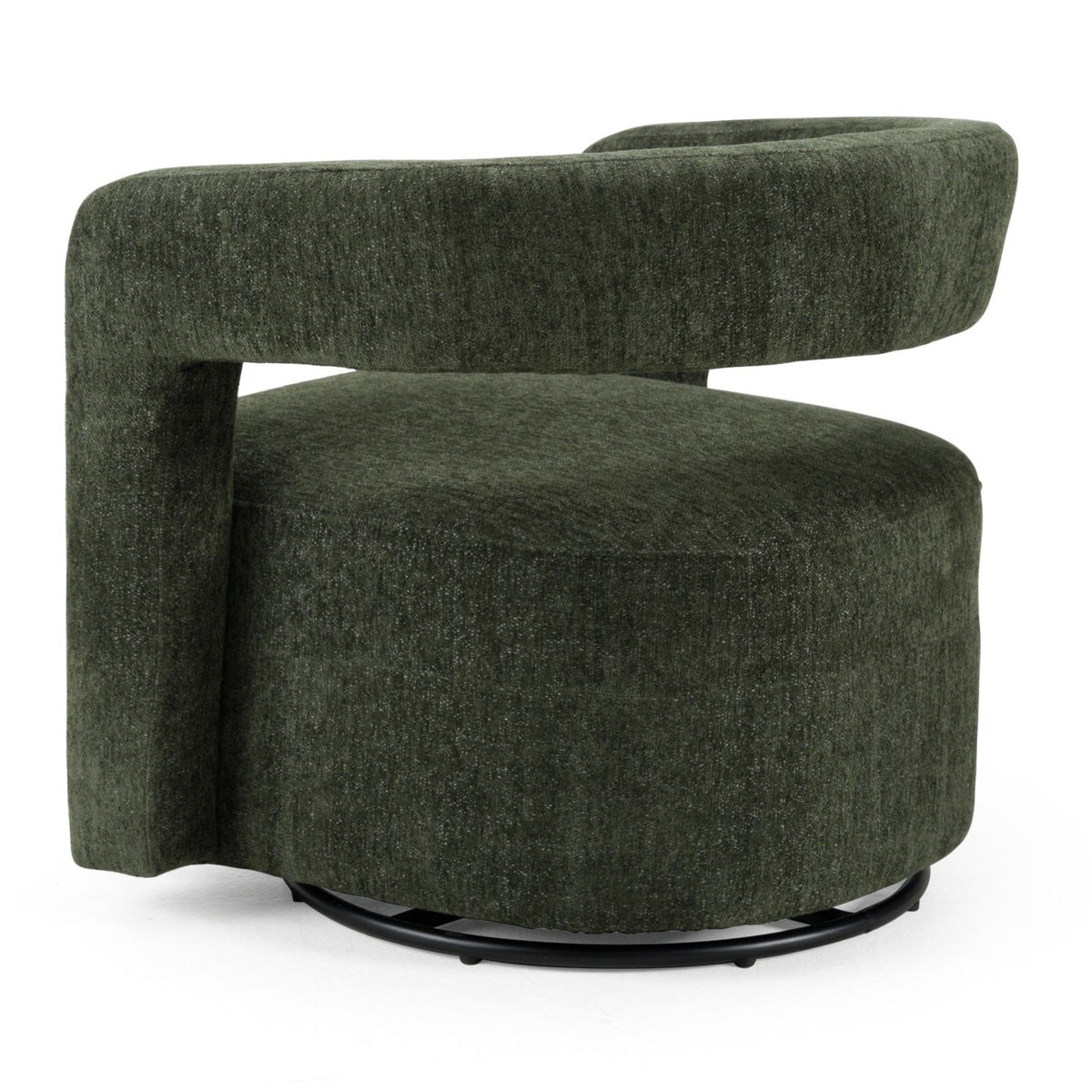 Green Swivel Accent Chair | OROA Modern Ryan
