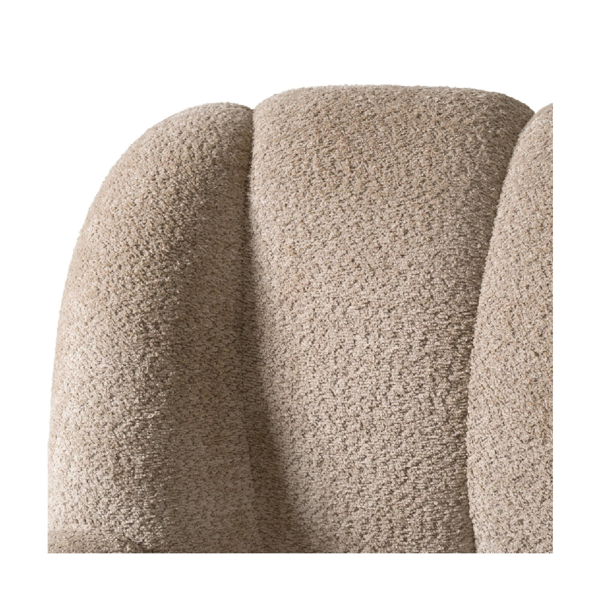Tan Upholstered Panel Headboard Bed | OROA Modern Janine