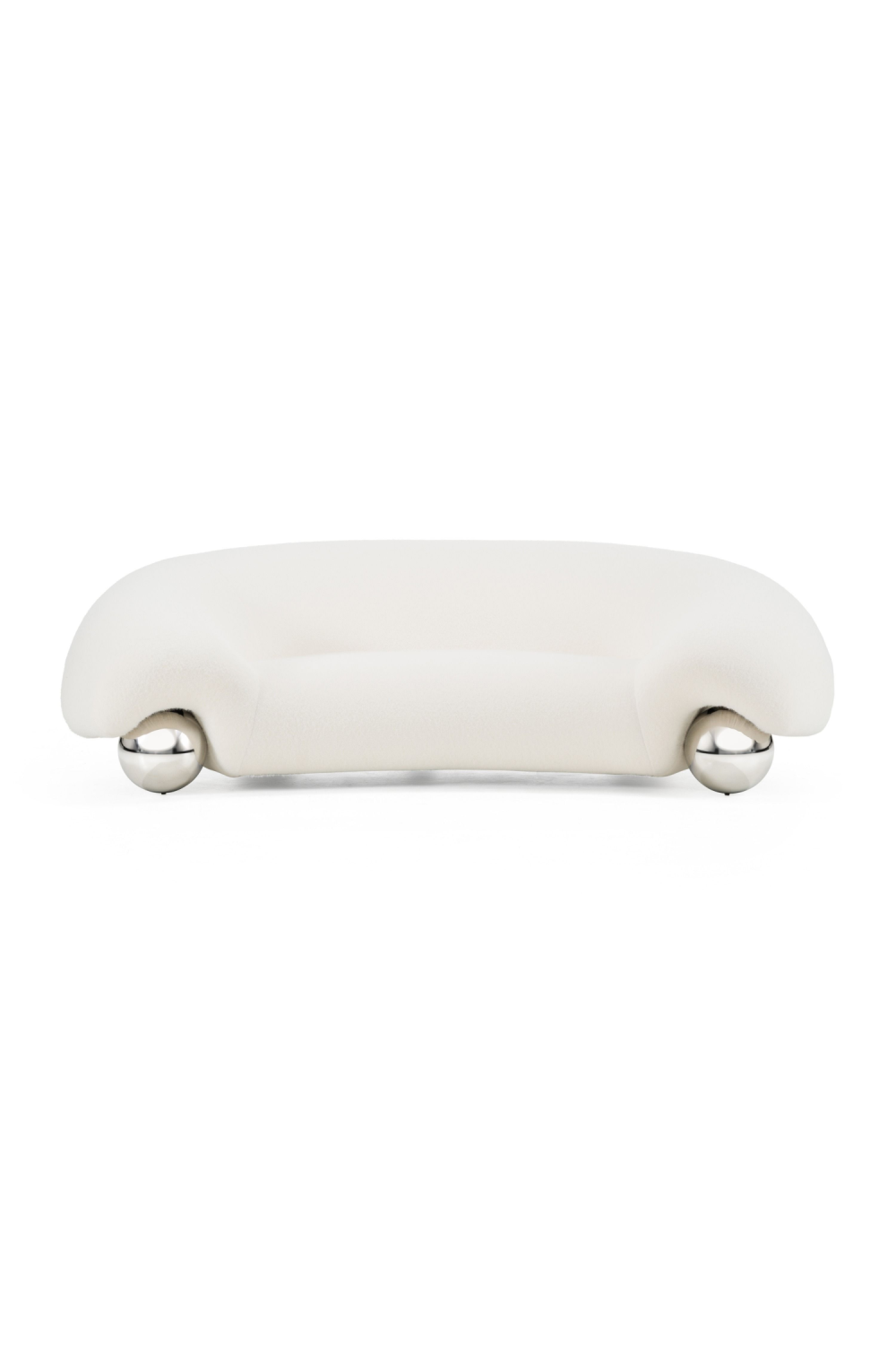 Stainless Steel Round Legs Sofa | OROA Modern Fortune