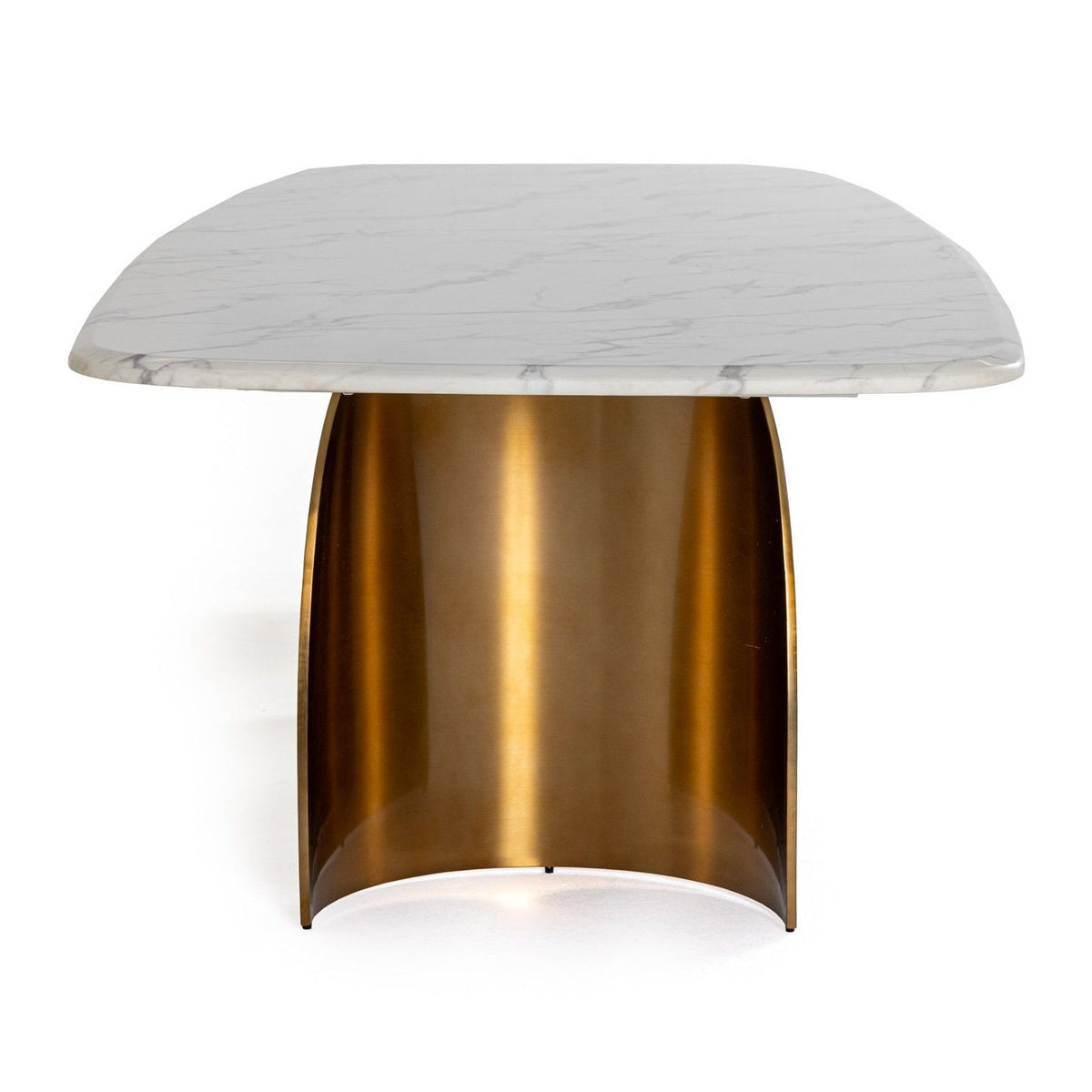 White Marble Dining Table | OROA Modern Reynold