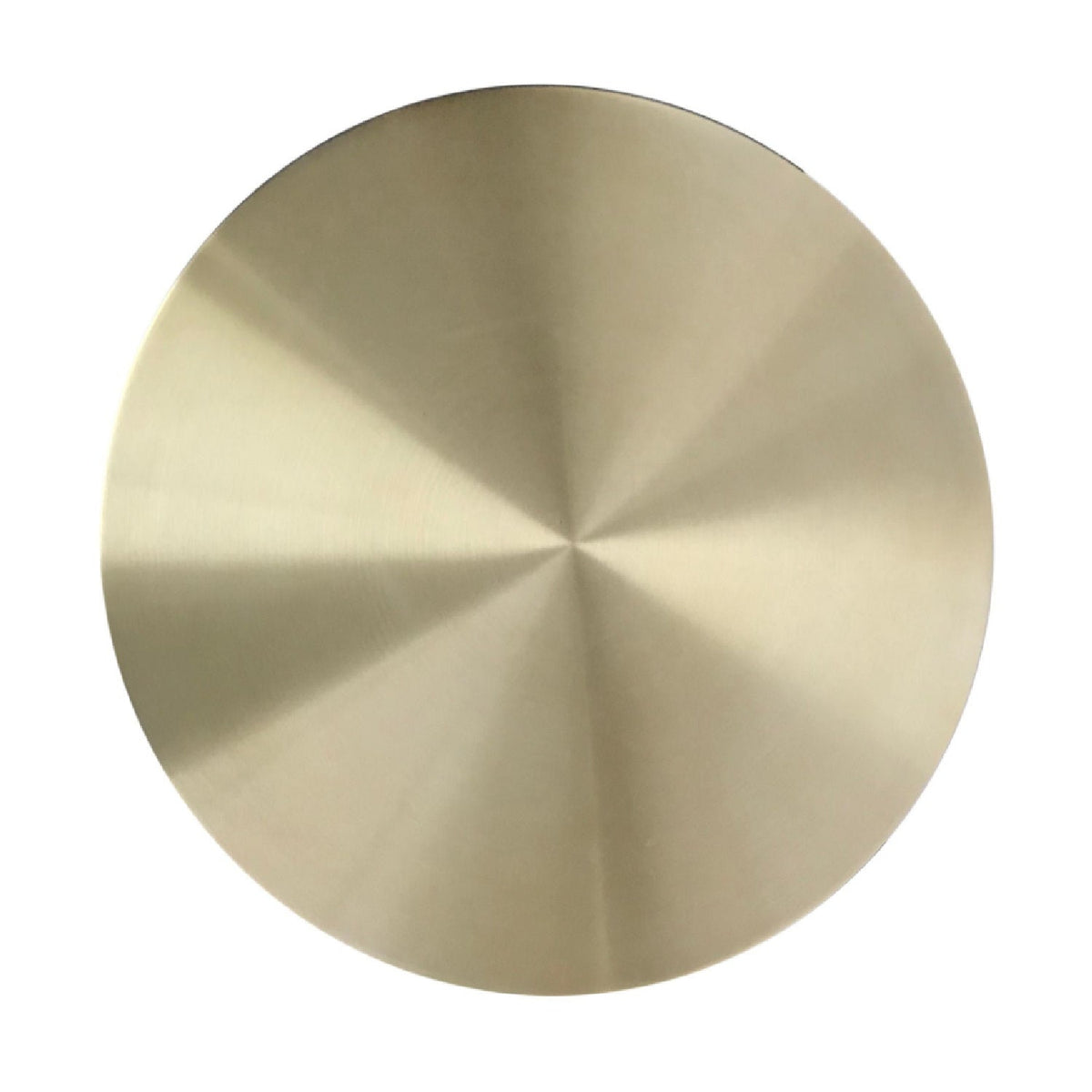 Gold Aluminum End Table | OROA Modern Peter