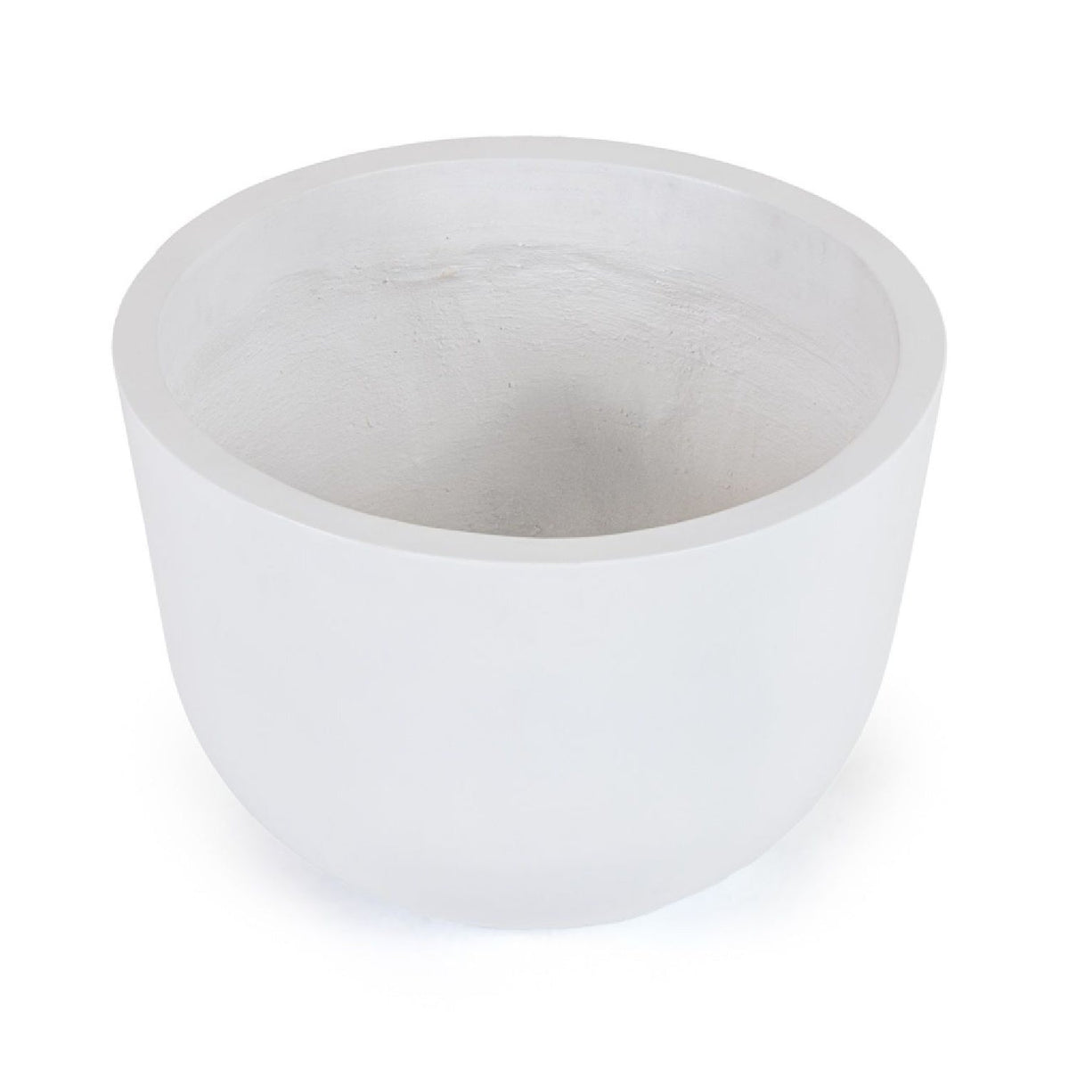 White Concrete Planter Set (3) | OROA Modern Goliad
