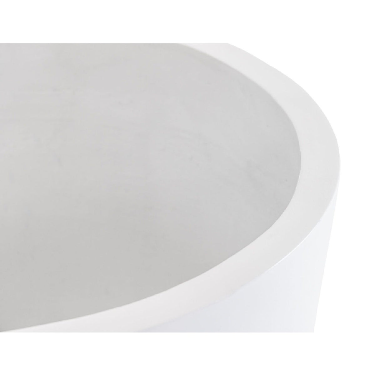 White Concrete Planter Set (3) | OROA Modern Goliad