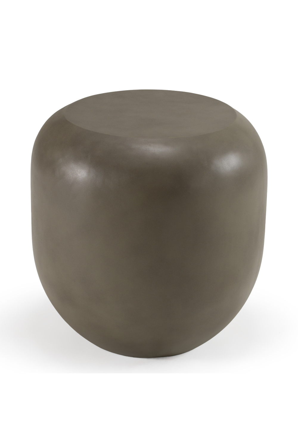 Gray Concrete End Table | OROA Modern Denny