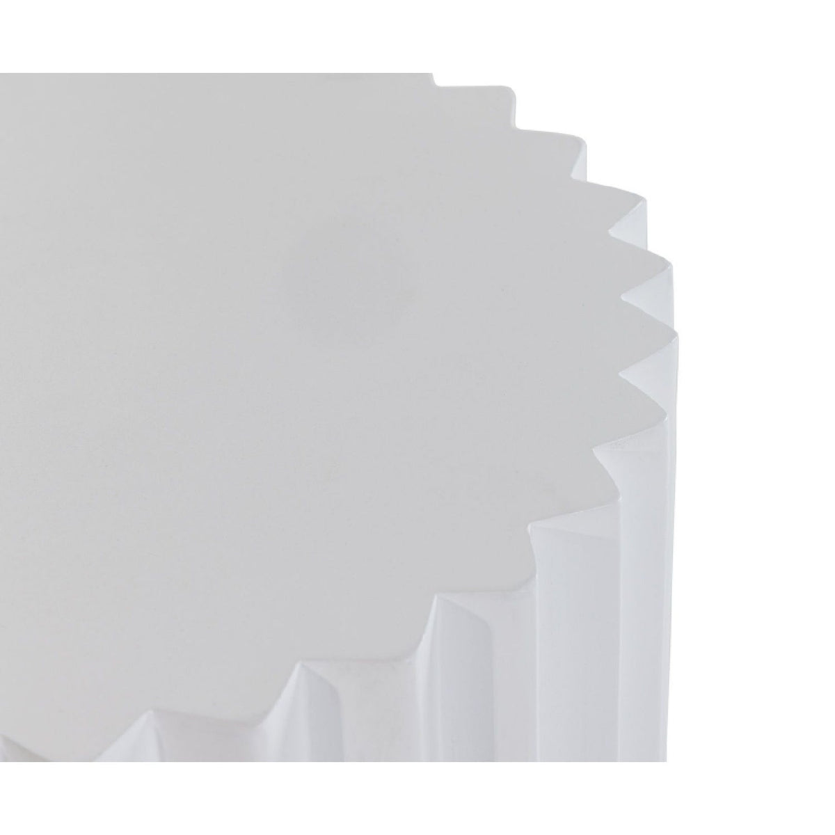 Ribbed Cylindrical End Table | OROA Modern Evadale