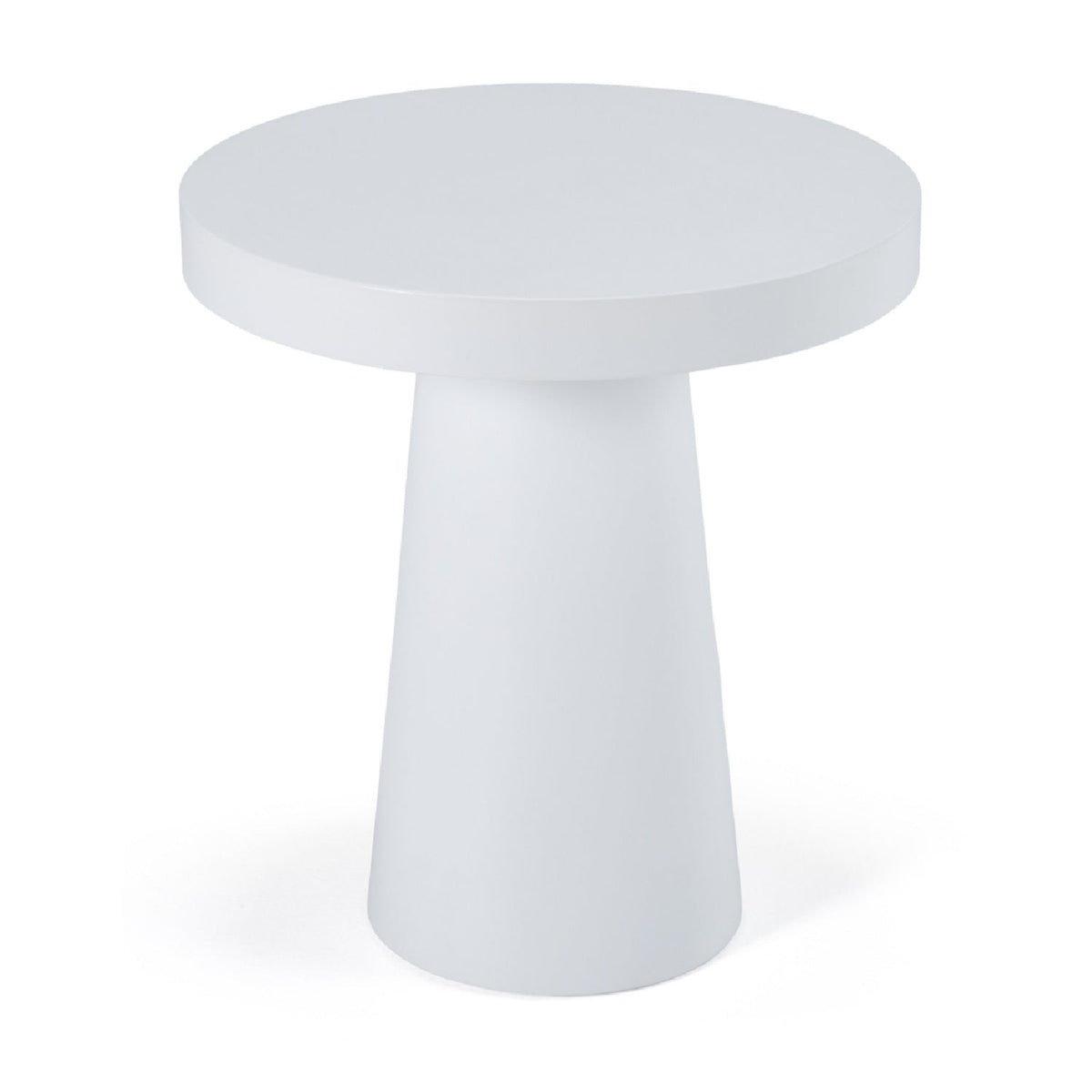 Concrete Pedestal End Table | OROA Modern Desoto