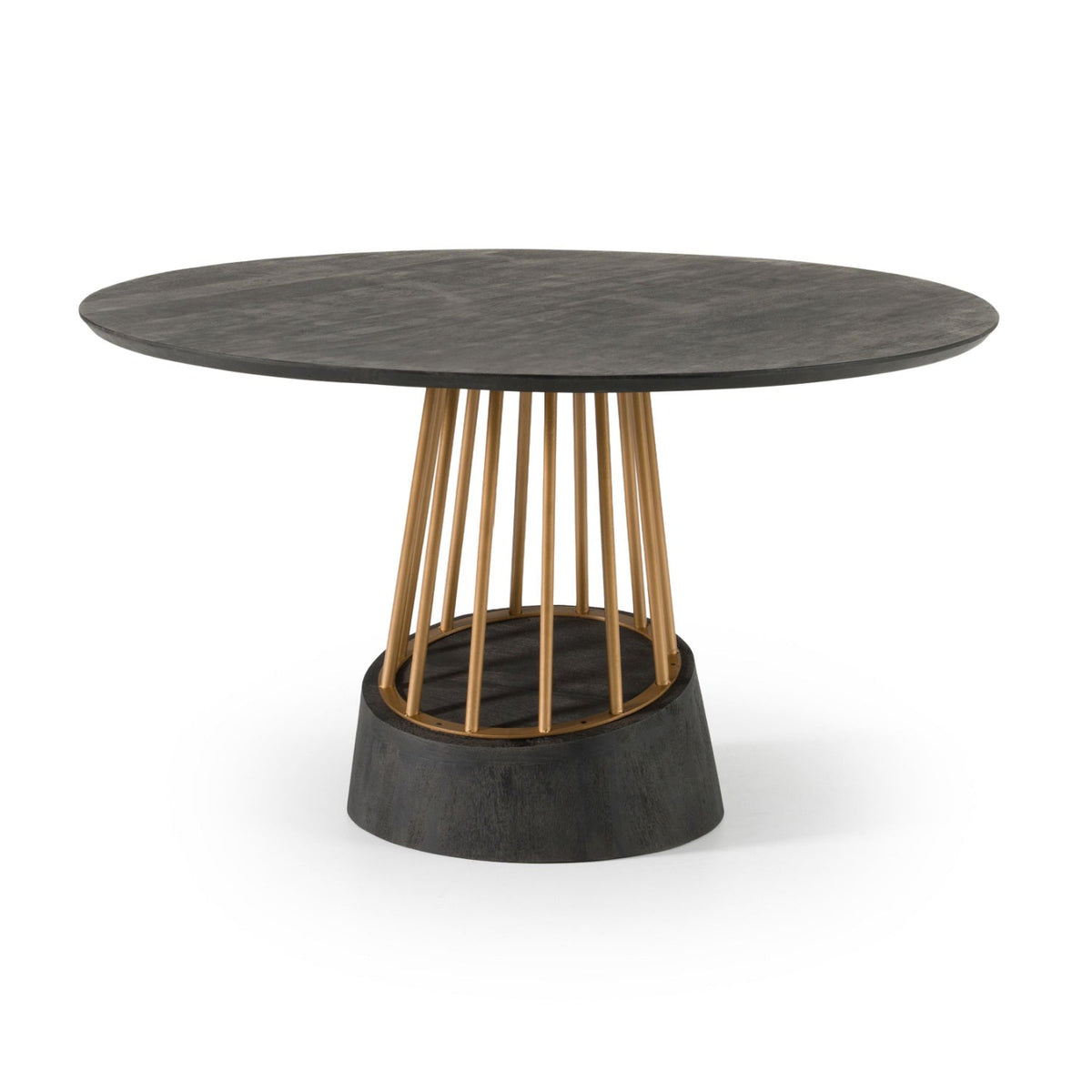 Black Mango Wood Dining Table | OROA Modern Cotopaxi