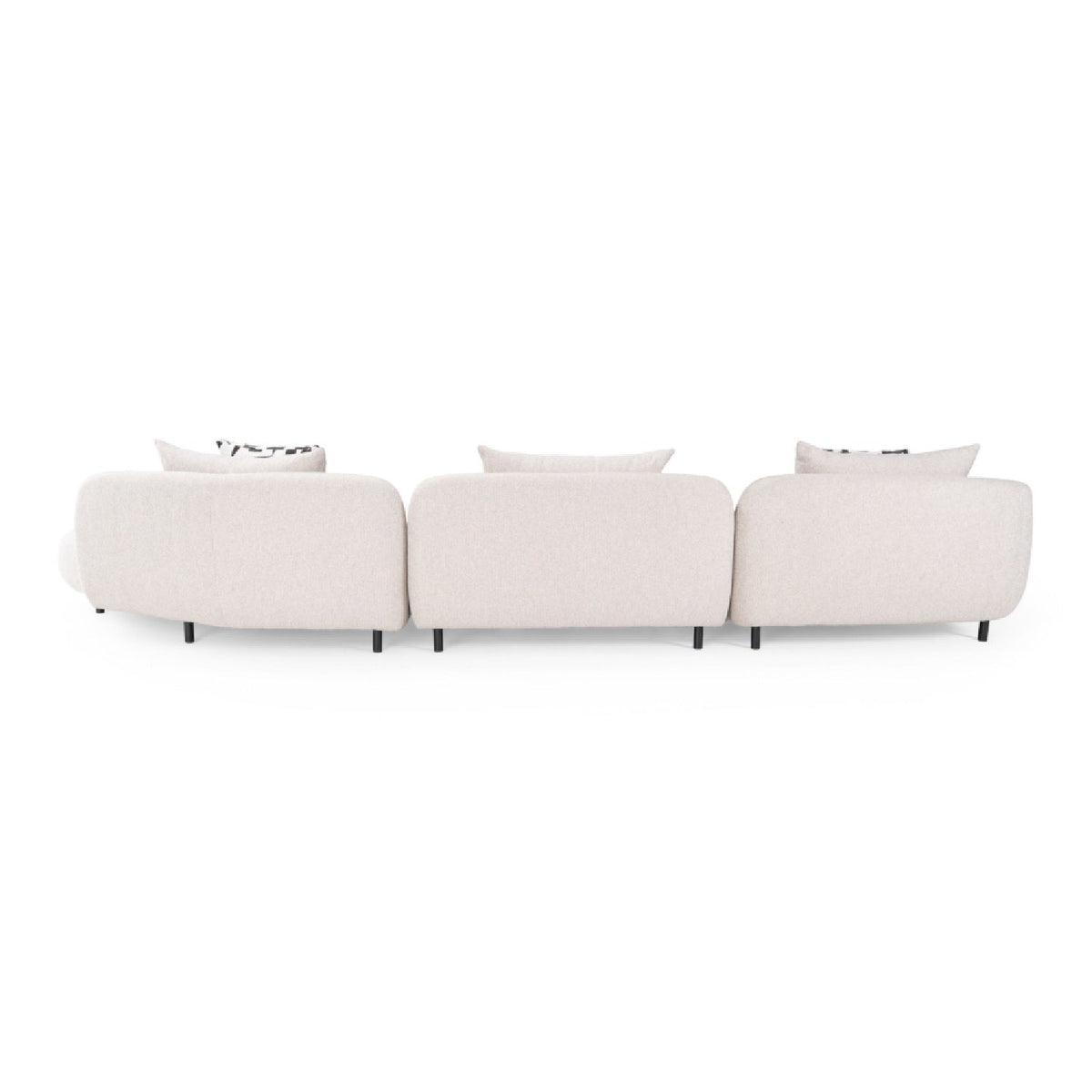 Beige Free-form Sectional Sofa | OROA Modern Marge