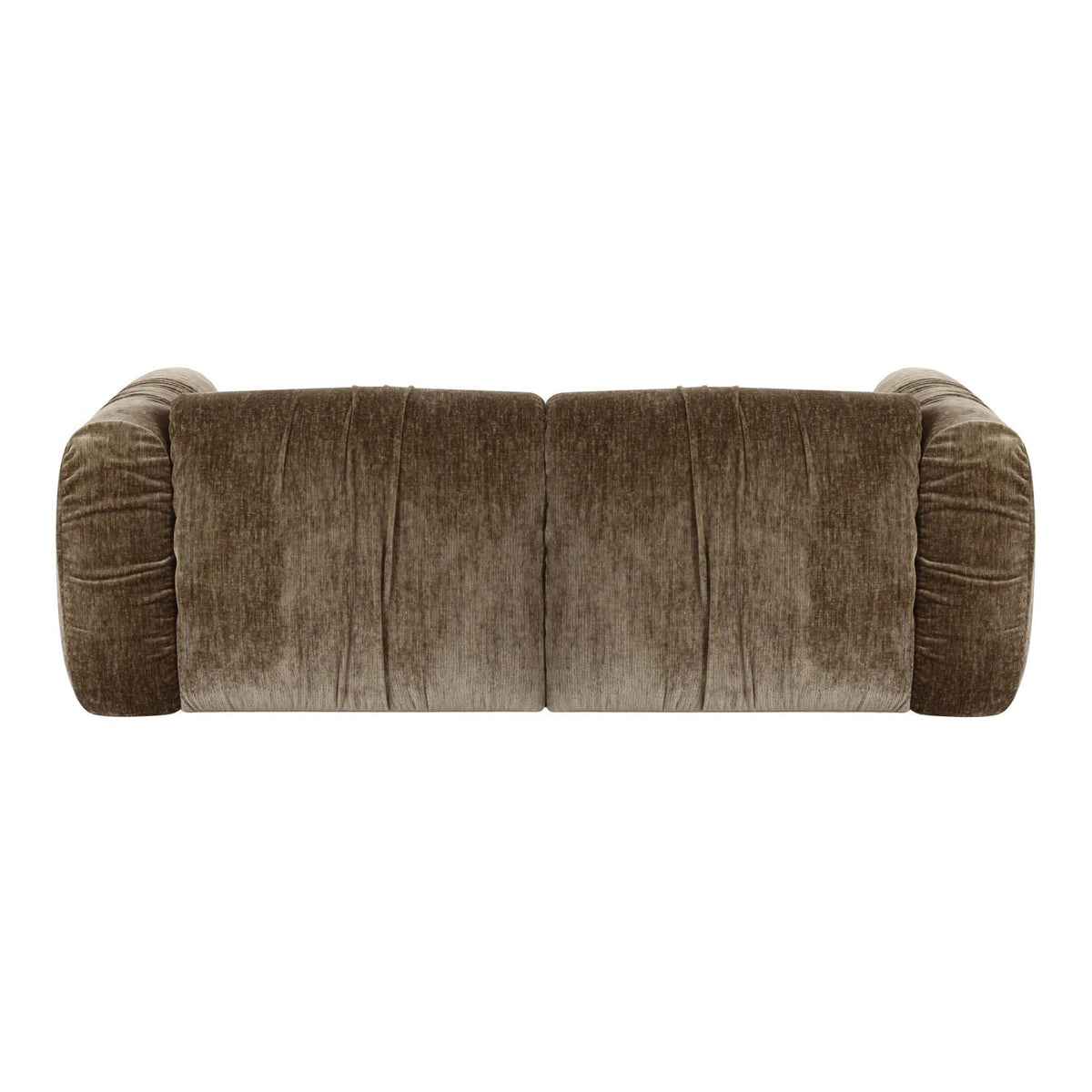 Tan Fabric Loveseat | OROA Modern Siegal | Oroa.com
