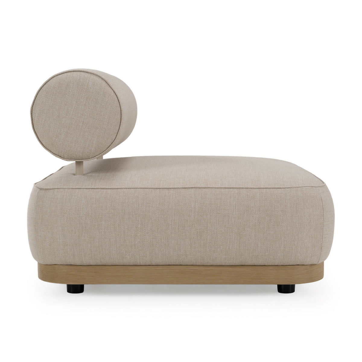Gray Fabric 5-Piece Outdoor Sofa Set | OROA Modern Alicante